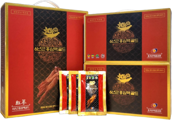 풍기 홍삼액 골드 100% 6년근 80ml 30포 60포 신의 홍삼 원액 진액 액기스 설 선물세트 명절선물 부모님선물 거래처선물 선물세트 시부모님 수험생 청소년, 2.4L, 2개