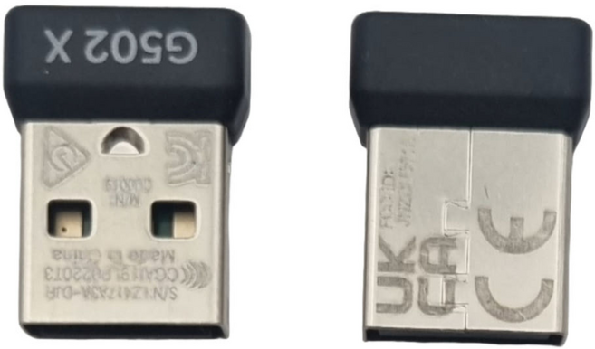G502X 마우스 리시버 무선 LIGHT SPEED PLUS 용 동글 USB 수신기, 블랙