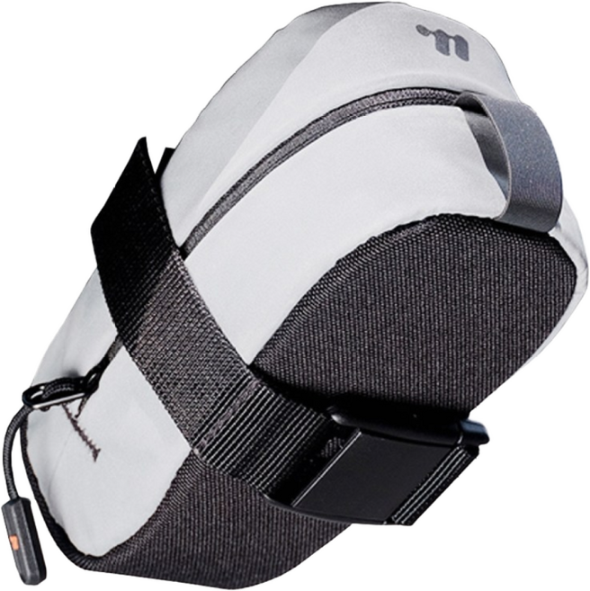 시그니처베이지 자전거 탑튜브 새들백 안장 가방 YPZ412, 실버 그레이