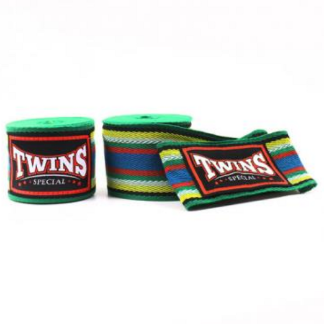 트윈스 비신축 복싱 핸드랩 킥복싱 무에타이 격투기 MMA, 1세트, 11. 레인보우그린