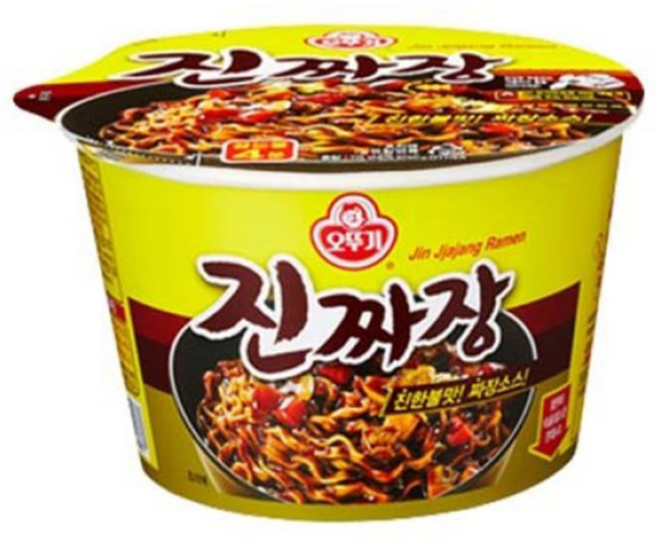 오뚜기 진짜장 용기 컵라면 120g, 12개