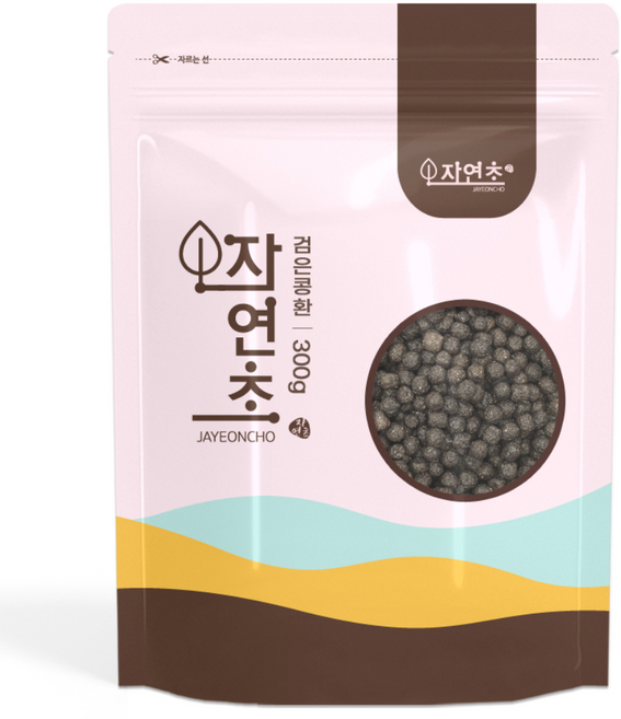 자연초 검은콩환, 1개, 300g