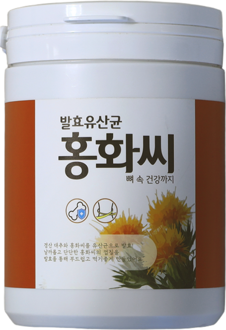 자연의약속 홍화씨 유산균 발효로 부드럽고 안전하게 맛있는 발효유산균 홍화씨 뼈도장도피도튼튼, 1개, 300g