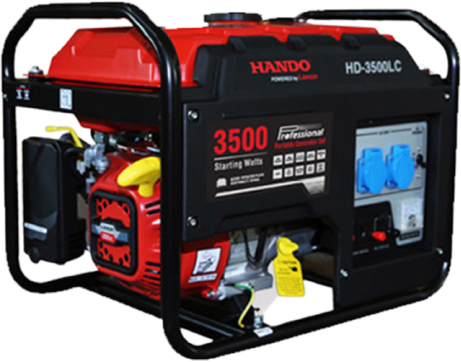 한도 발전기 산업용 소형 3kw HD-3500LC, 1. 3kw HD3500LC, 1개