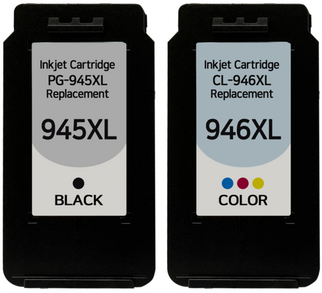 캐논 PG-945XL CL-946XL 호환 대용량 프린터 검정 컬러 잉크, 세트 PG-945XL CL-946XL, 1개
