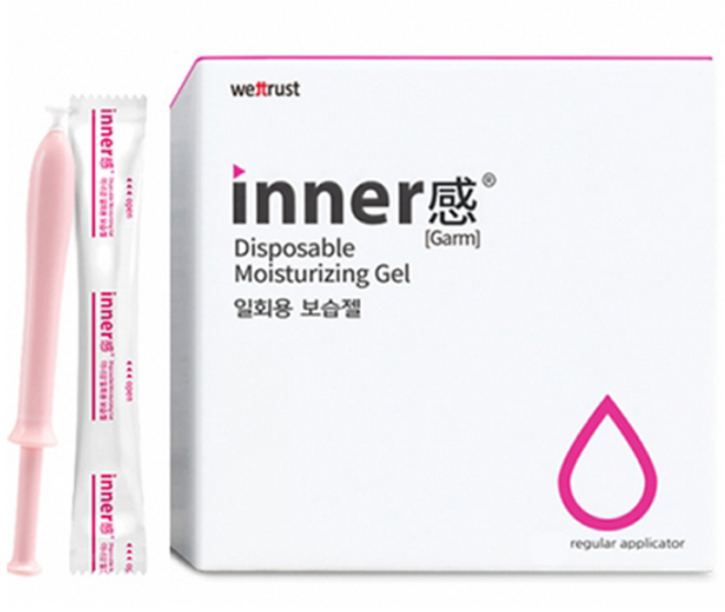 [공식 판매처] 이너감 모이스처라이징젤 60p(벌크/개별포장) 보습젤 속젤 여성청결제 웨트러스트, 1개, 102g