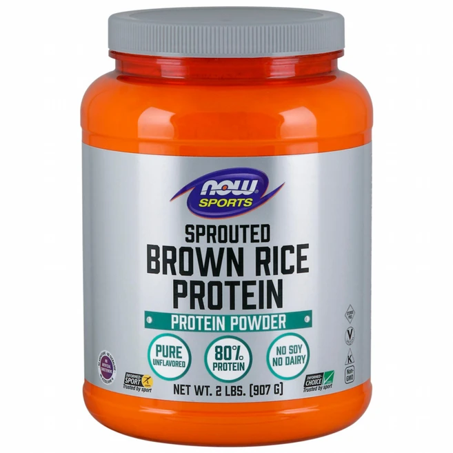 나우푸드 스프라우트 브라운 라이스 프로틴 단백질 보충제, 907g, 1개 - 쿠팡