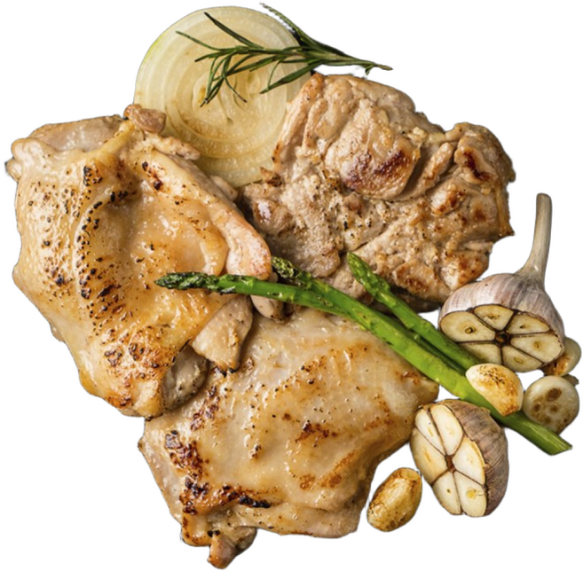 양념 닭다리살 구이 500g 국내산 간편조리 캠핑 반찬 안주 순살 고기 숯불구이 밀키트 믿음 Q, 1개