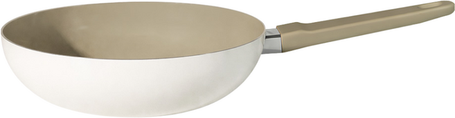 코젤 베르온 논스틱 세라믹코팅 프라이팬 IH 인덕션겸용 궁중팬 웍, 1개, 궁중팬 28cm, 아이보리