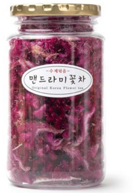 산해랑 수제덖음 맨드라미 꽃차, 30g, 1개입, 1개