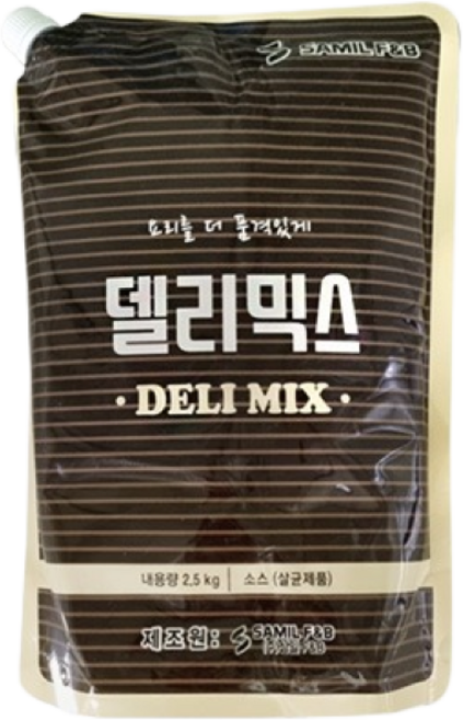 삼일 델리믹스 소스 2.5kg, 1개