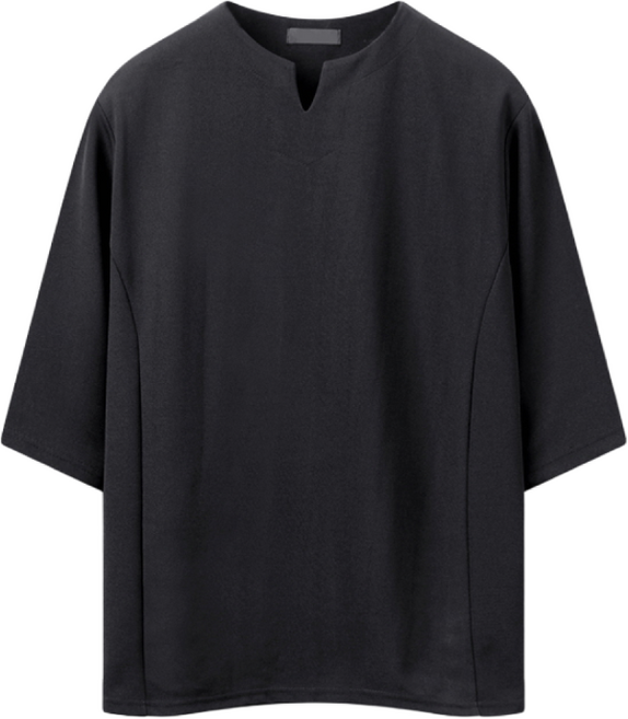 해리슨 남성용 브이넥 7부 티셔츠 CS1299