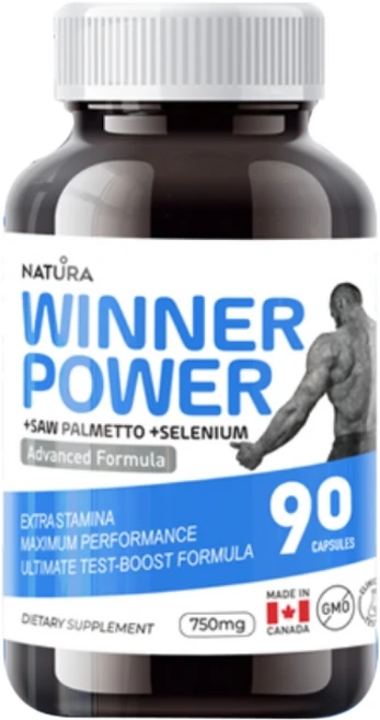 네츄라 위너파워 90캡슐 캐나다 남성 핵심성분 Natura winner power, 1개, 150정 - 쿠팡