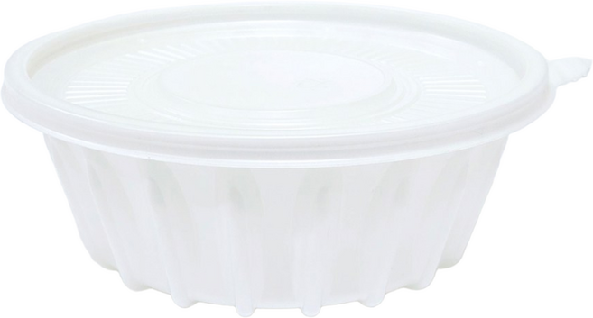 [세트]국내생산 195파이 면용기 1050ml(소)용기+뚜껑 50세트/전자레인지가능/짜장면 칼국수용기, 1개, 50세트