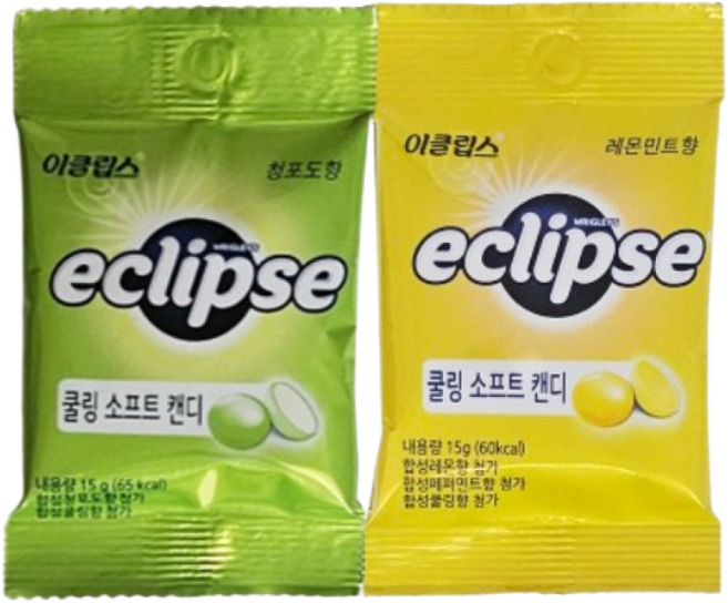 마담K 이클립스 쿨링 소프트 청포도향 레몬민트향 개별포장, 20개