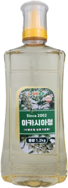 청림 아카시아청 1.2kg (튜브), 1개