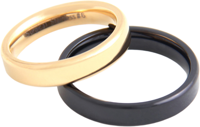 제이크 베이직릴리 써지컬 커플반지