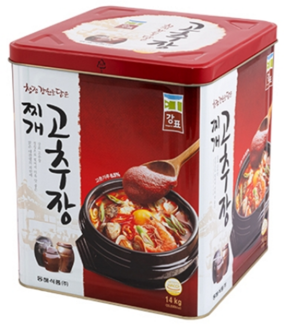 강표 만능 찌개고추장14kg /한식 업소용 대용량, 14kg, 1개