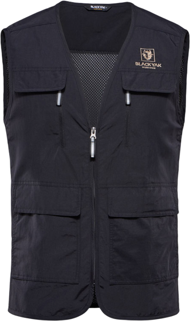블랙야크 조끼 P-세이프베스트 망사조끼 블랙