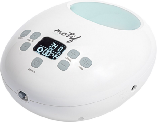 시밀레 모티프 루나 전동식 모유착유기, 1개, 화이트