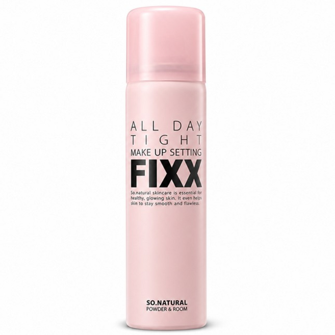 SO.NATURAL 全日持妝定妝噴霧, 75ml, 1個