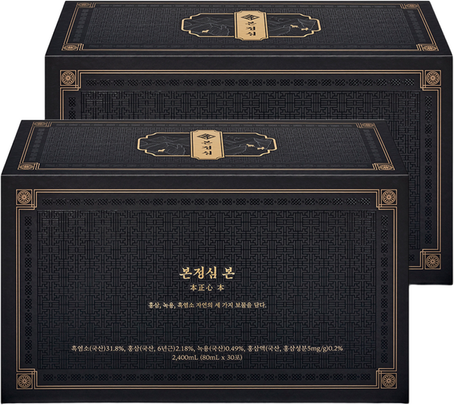 본정심 본 흑염소진액, 80ml, 60개