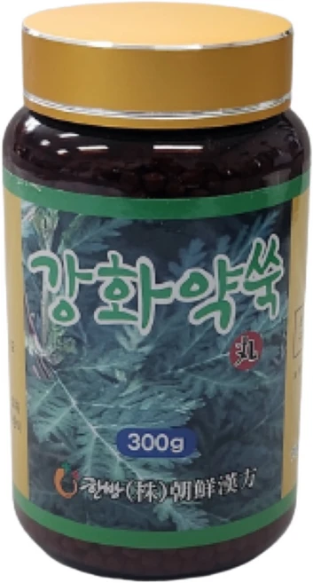 국내산 프리미엄 강화약쑥환, 1개, 300g - 쿠팡