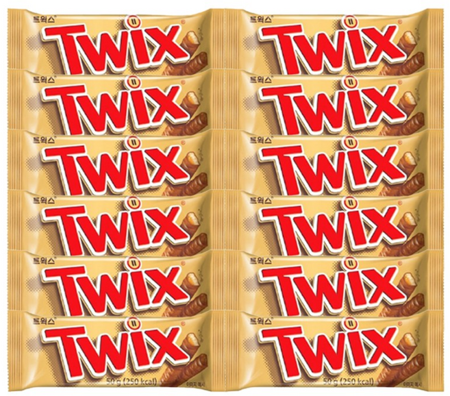 트윅스, 50g, 12개