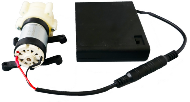 강력흡입 휴대용 다이아프램 워터펌프 세트 (AA 전원팩/2M 호스 포함)