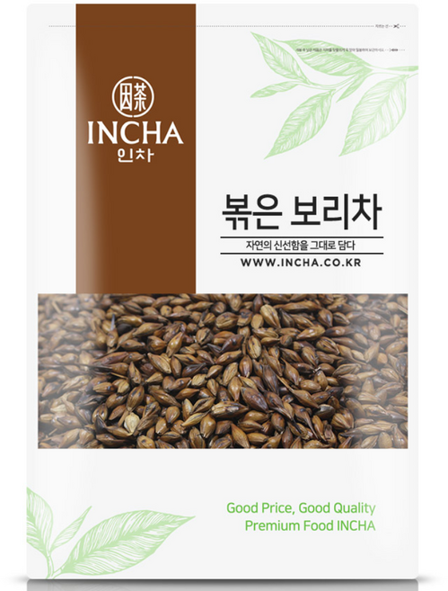 인차 국산 구수한 보리차 볶은보리차 대용량, 1kg, 1개, 1개입, 1kg
