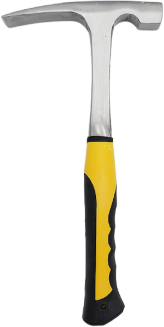 탄소강 암판정 망치 광물 탄광 암석 암반 지질 망치, 평평한 다가네타입, 1개