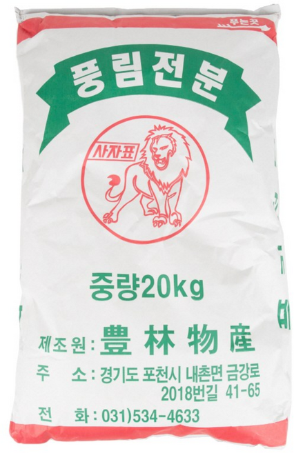 고구마전분 20kg, 1개