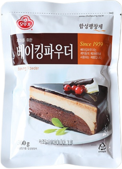 오뚜기 베이킹 파우더, 300g, 3개