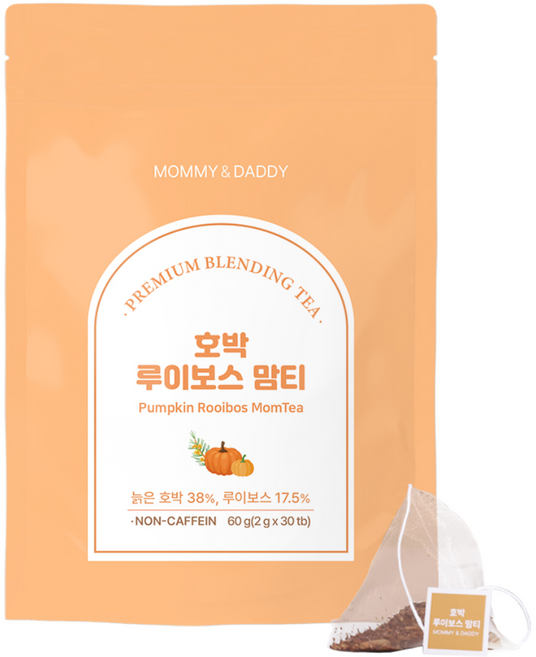 마미앤대디 호박 루이보스 맘티 침출차, 2g, 30개입, 1개