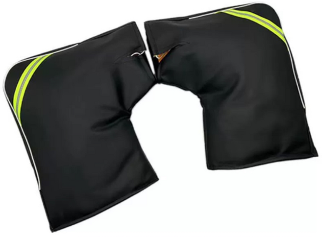 발통마켓 오토바이 고급형 롱타입 방한토시 킥보드 자전거 배달대행 반사 방수, 고급대형방한토시