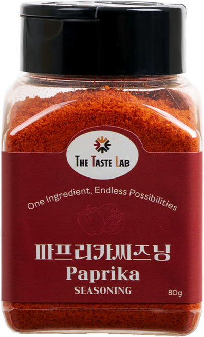 더테이스트랩 파프리카 가루 파우더 시즈닝, 1개, 80g