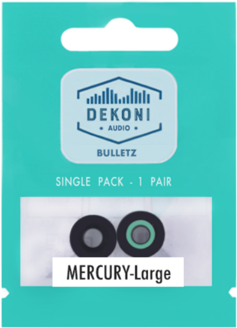 데코니 유선 이어폰 메모리 폼 이어팁, 데코니 머큐리 폼팁 1쌍 (L), 1개