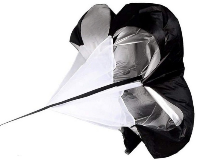 엣지릴렉스 달리기 낙하산 육상 저항 운동, 2개