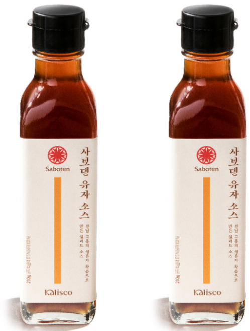 Saboten 유자소스, 210g, 2개