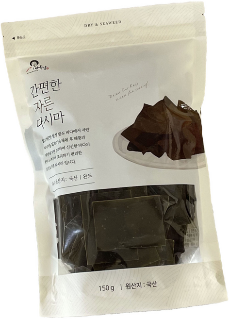 안옥남 간편한 자른 다시마, 150g, 1개