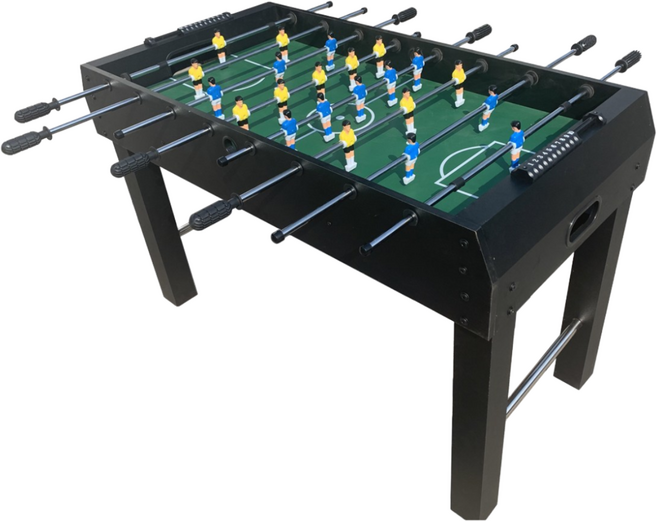 플레이더게임 사커테이블 축구게임 대형테이블축구 축구테이블 테이블사커 Table soccer football Foosball, 블랙 앤 그레이, 1개