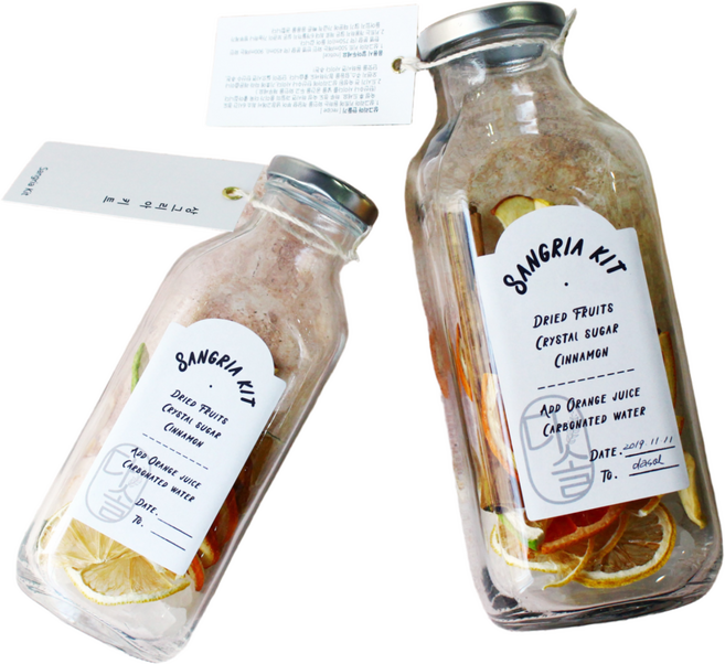 다솔 샹그리아 키트 담금주 만들기, 1개, 900ml, 1개, 1개입