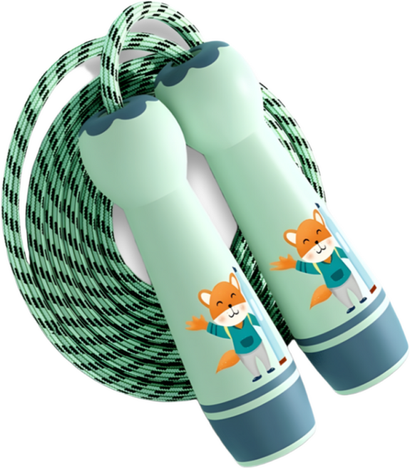 NEWNO 파스텔캐릭터 줄넘기, 블루, 1개