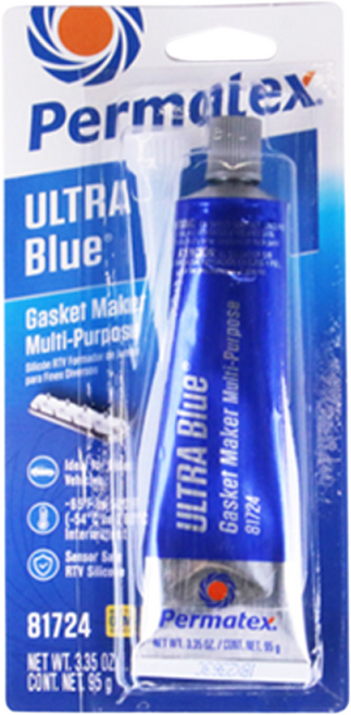 퍼마텍스 가스켓본드 내열 실리콘 고열 실란트 RTV 블루, 1개