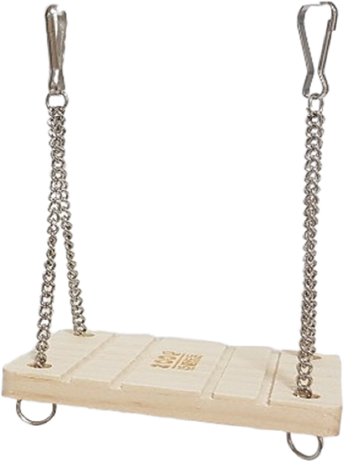 애니몰파크 주그 나무 그네 장난감 새그네 앵무새그네 앵무새 장난감 새장난감 새용품 앵무새용품 햄스터 그네 햄스터 장난감, 1개