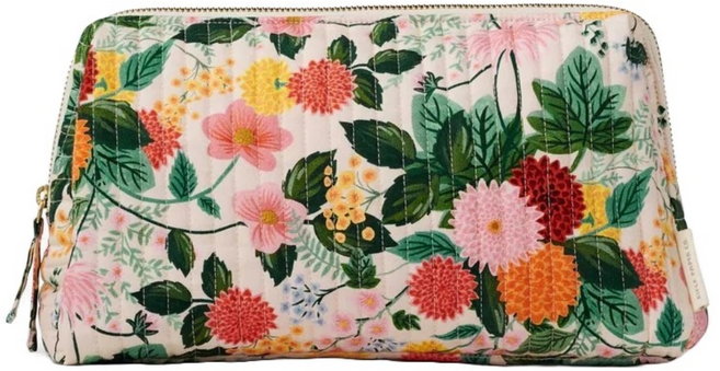 라이플페이퍼 Dahlia 퀼팅 화장품 파우치 L