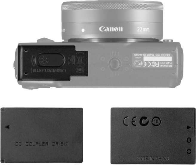 SMJ LP-E12 캐논 더미배터리충전 상시전원배터리 영상촬영 5천만보상 PL보험가입, SMJ LP-E12 더미충전기, 1개