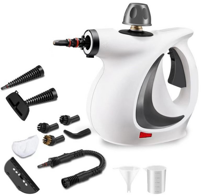 새벽 12종 세트 고온 고압 스팀 청소기 가정용 주방 에어컨 기름때 제거기 다용도 세척기, Q399