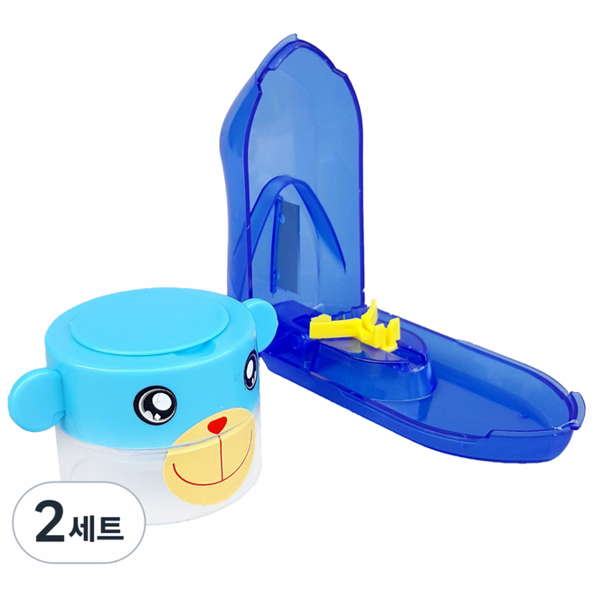 블랙메이드 알약 분쇄기 + 커팅기 세트 블루, 2세트