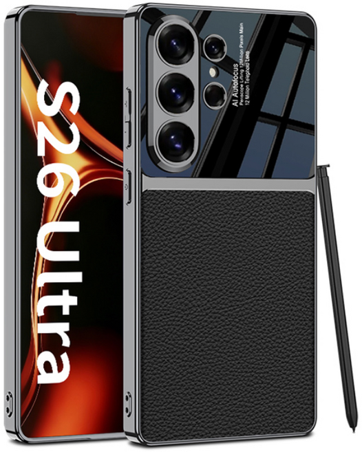 해브유 갤럭시 S26 울트라 S25 울트라 케이스 프리미엄 가죽 추락방지 전면보호 케이스